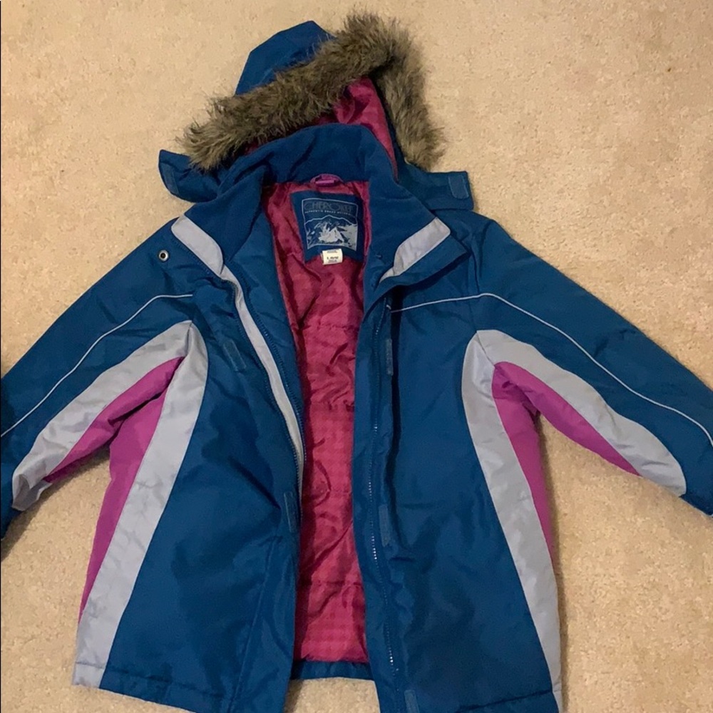 girls cherokee 2 in 1 winter jacket